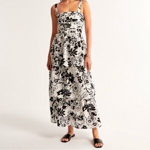 Abercrombie and fitch Emerson Tiered maxi dress size Large